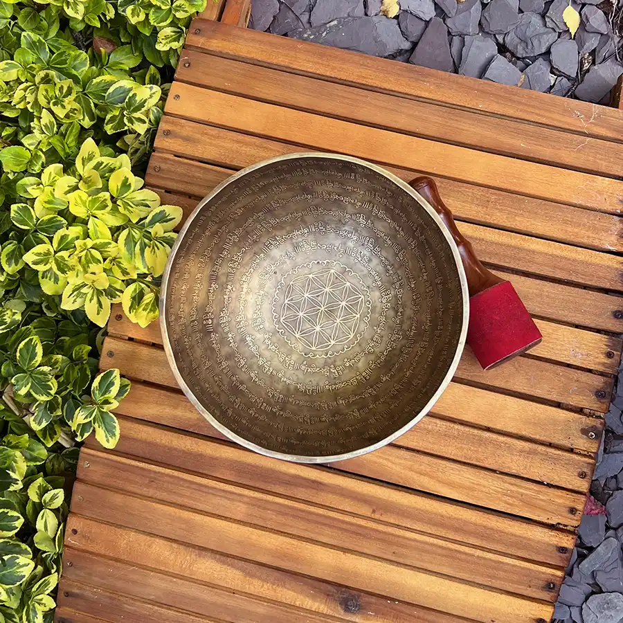 Signing bowl and mallet
